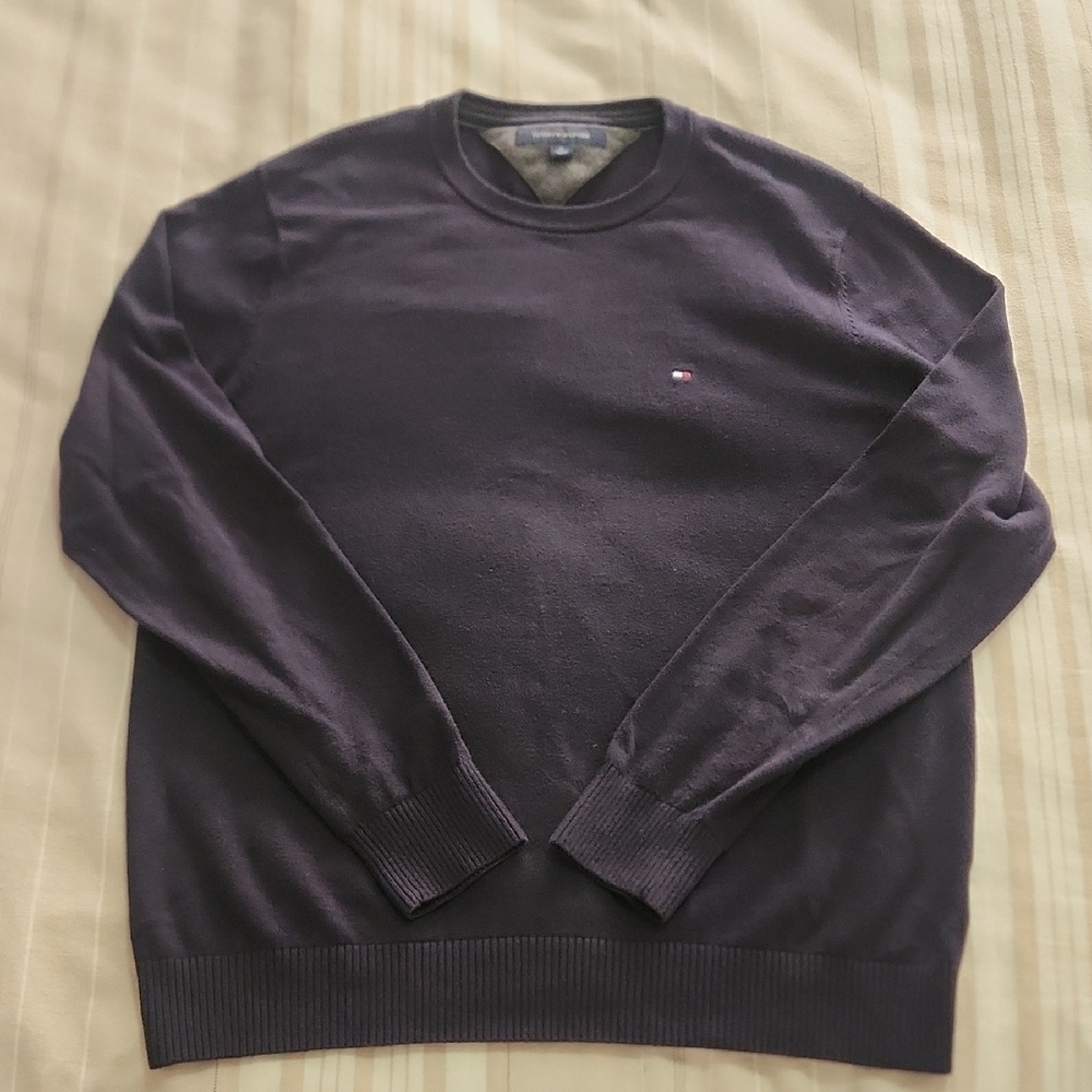 Tommy Hilfiger Men's Navy Sweater